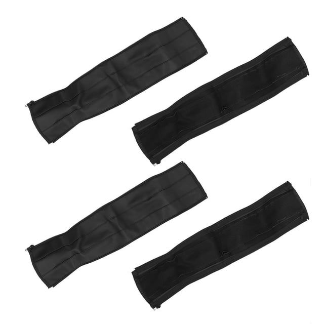 Cubcelta de la Manija del Cochecito, Cubija de la Barra del Reposabrazos del Cochecito de Cuero de la Pu Con Cremallera para los Accesorios del Cochecito