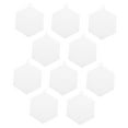thumbnail image 5 of FOMIYES 10Pcs White Hexagon Mesh Plastic Sheets for Cross-stitch and Yarn Crafting Artists, 5 of 8