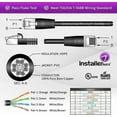 thumbnail image 3 of shiyou-8Ft Cat.5e Molded Snagless Patch Cable Black, 3 of 4