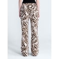 thumbnail image 3 of Scoop Women’s and Women's Plus Mineral Washed Fleece Flare Leg Sweatpants, Sizes XS-4X, 3 of 5
