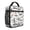 Basketball and Text, variant on Basketball and Splash Black Pattern Insulated Lunch Bag Teens,Lunch Box for Men Women for Work,Picnic or Travel,10.2x9.5x4.3 Inches,8 Can Capacity
