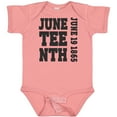 thumbnail image 3 of Inktastic Juneteenth June 19, 1865 Boys or Girls Baby Bodysuit, 3 of 5