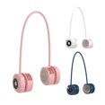 thumbnail image 4 of Wosthever Ventilador sin aspas para colgar en el cuello, ventiladores portátiles giratorios de 360 ​​° recargables por USB, refrigeración por aire Electrodomésticos Rosado Wosthever HA064491-01B, 4 of 6