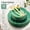 Clear Green, variant on 125PCS Purple Disposable Dinnerware Set with Gold & Clear Accents, Includes 50 Plates & 75 Silverware for Weddings, Birthdays & Parties