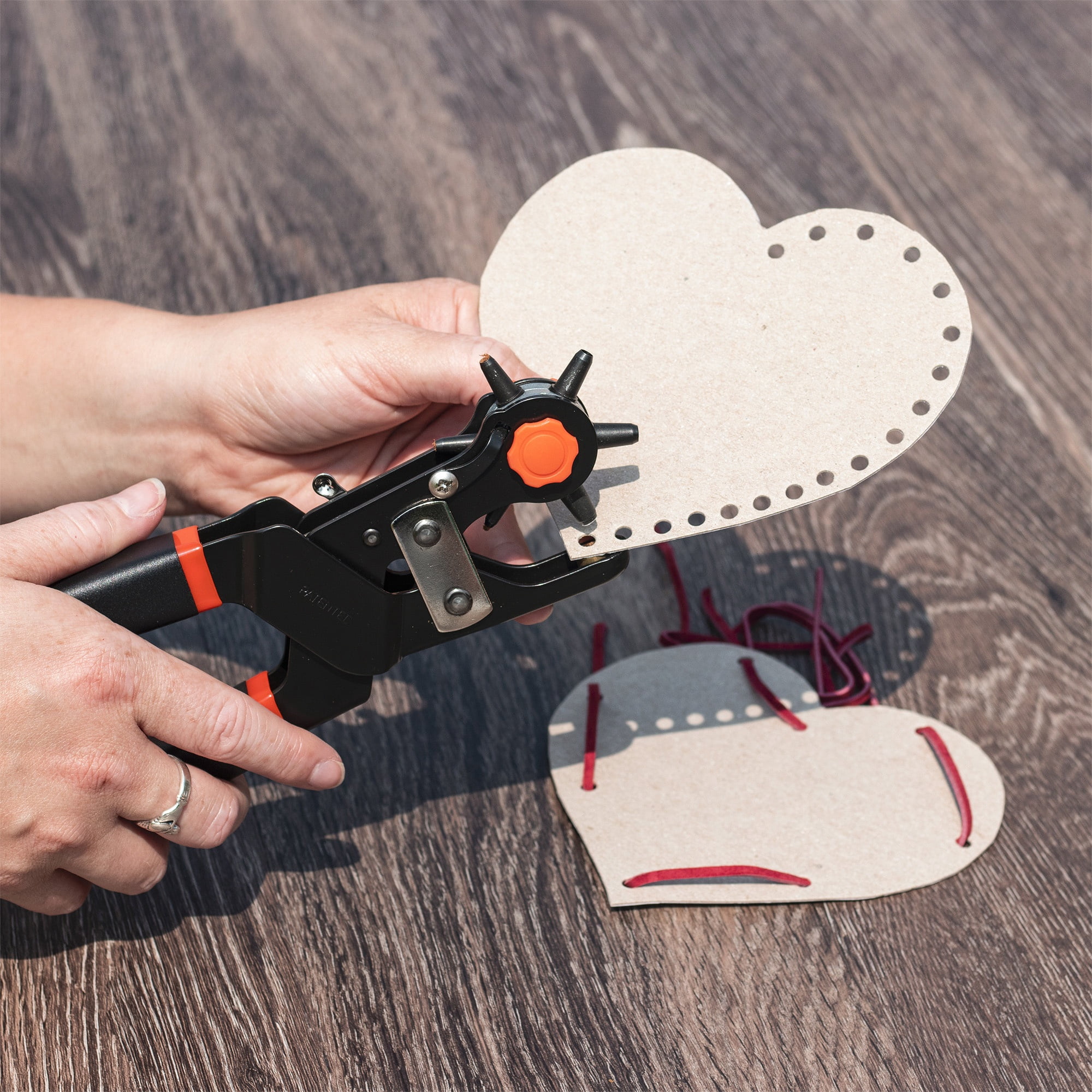 Realeather(R) Crafts Power Leather Punch