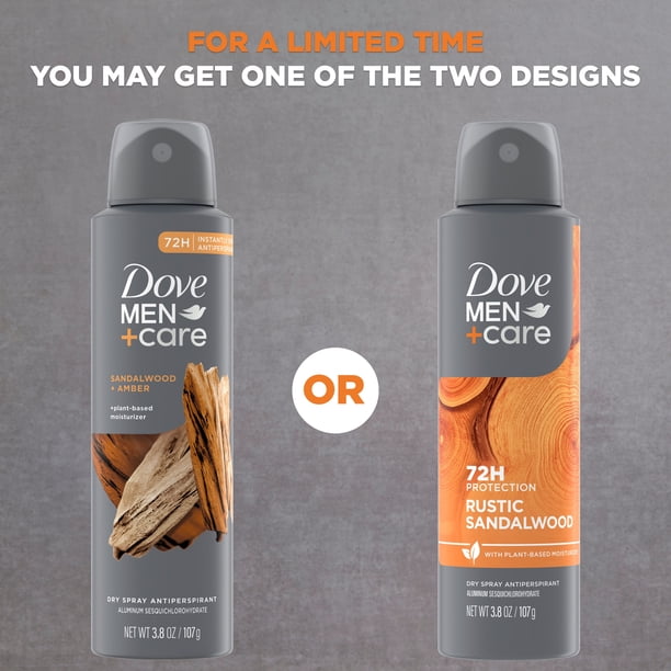 Dove Men+Care Antiperspirant Dry Spray 72H Protection, 3.8 oz