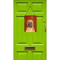 thumbnail image 2 of Bullmastiff Red Snowflakes Holiday Christmas Wall or Door Hanging Prints, 2 of 2