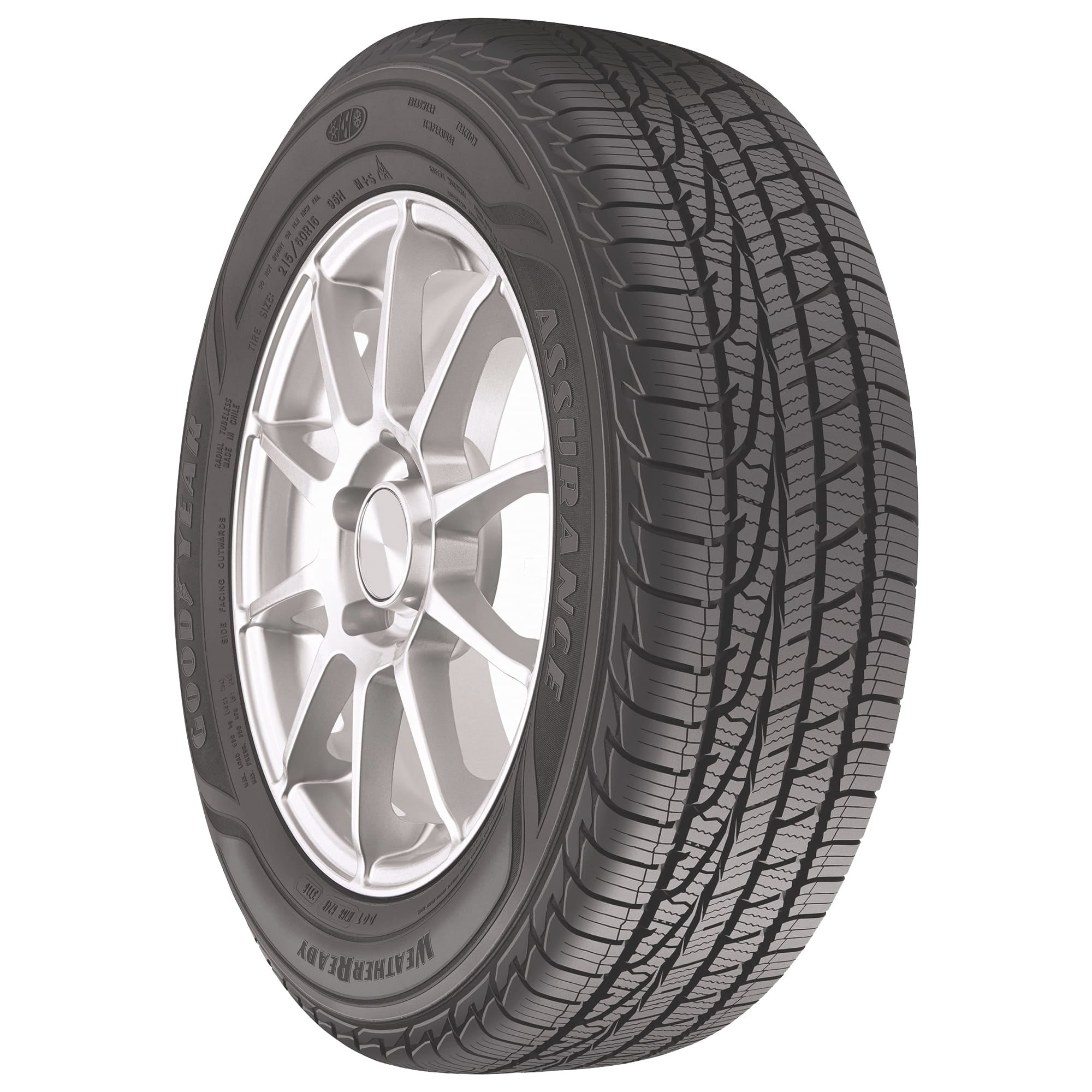 Goodyear Assurance WeatherReady All Weather 255/50R19 107H XL Passenger Tire