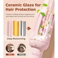 thumbnail image 3 of Rizador de pelo automático, rizador automático con 4 temperaturas y 3 temporizadores, apagado automático, antiescaldaduras, varita rizadora giratoria antienredos para peinar el cabello, rosa, 3 of 5