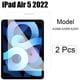 thumbnail image 2 of Película de vidrio templado para tableta para Apple ipad 9,7 "2017 5. ° Protector de pantalla de prevención de explosiones a prueba de arañazos 2 uds A1822 A1823, 2 of 5