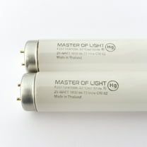 Master of Light F25T12 Cool White Fluorescent Tubes, 2-Pack, 33-Inch, 25W, 4200K, 1830 Lumens, T12 G13