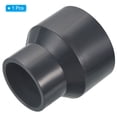 thumbnail image 3 of Conector de acoplamiento recto de tubo reductor de PVC Uxcell, gris 3.5x2.5" 1, 3 of 5