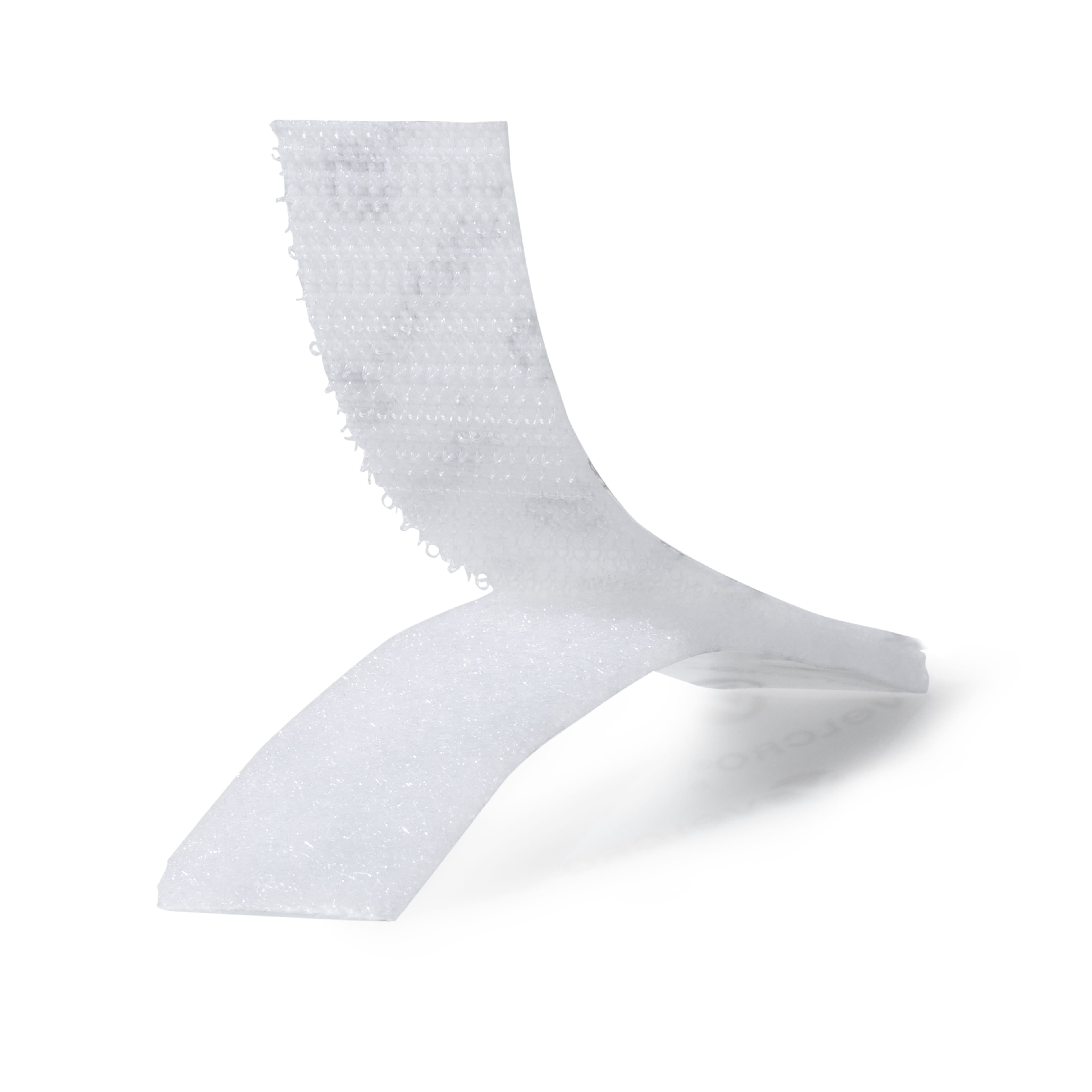 VELCRO Brand Sticky Back White Strips, 12 Packs: 4 ct. (48 total)