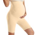 thumbnail image 4 of Ussuma Solid Color Pants for Pregnant Women with Abdomen Support Plus Size Elastic Waist Exercise Yoga Maternity Shorts Pregnancy belly Support Breathable Simple and Comfortable Fitness Travel, 4 of 5