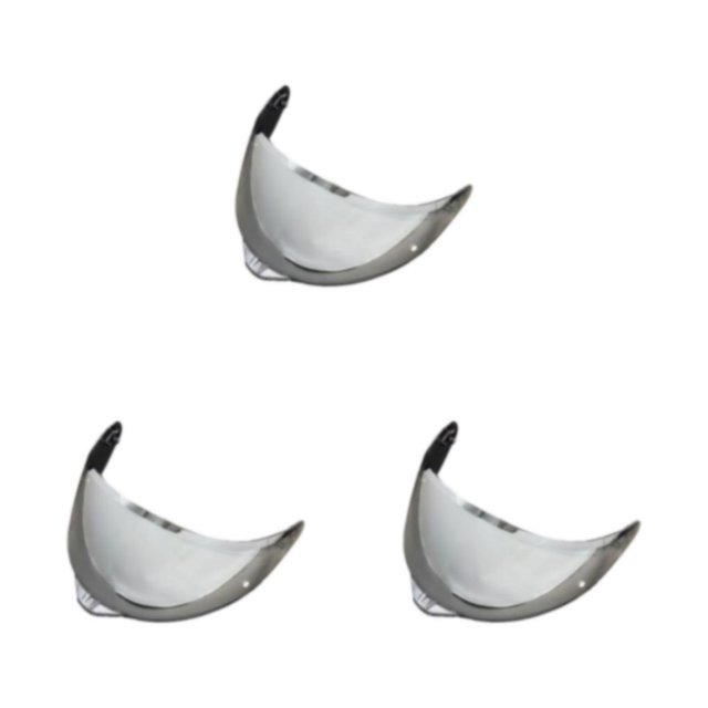 Destyer Pare-Brise Installation Pratique Multifonctionnel Argent 3Ensemble