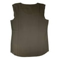 thumbnail image 5 of Sleeveless Scoop Neck Stretch Top Women's Blouses, 5 of 5