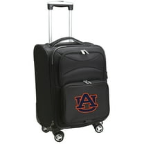 Denco Auburn Tigers 20" Black Domestic Carry-on Spinner