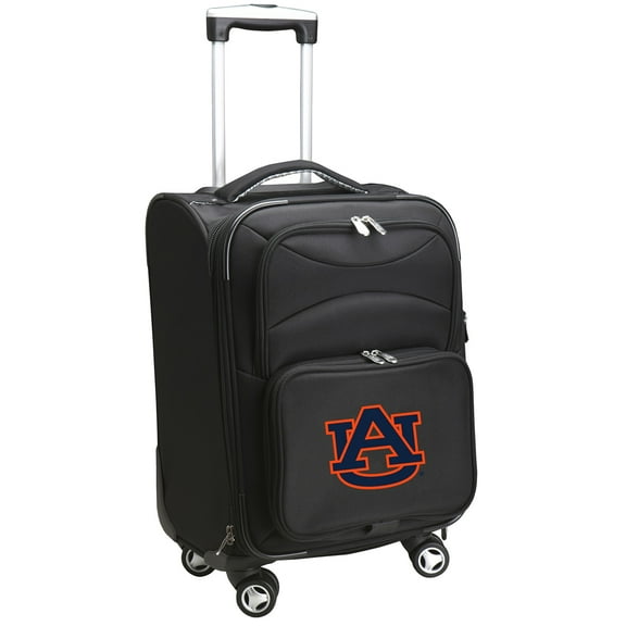 Denco Auburn Tigers 20" Black Domestic Carry-on Spinner