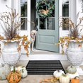 thumbnail image 2 of Extra Durable Door Mat - 30x18 Welcome Mats for Front Door - Door Mats for Outside Entry - Gray Welcome Mat - Entryway Rug - Outdoor Doormats, 2 of 6
