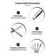 thumbnail image 5 of Juego de 6 machos de roscar, llave inglesa, herramienta de roscado, destornillador M3-M8, soporte para machos de roscar, herramienta manual, tapón métrico de rosca, machos de roscar, 5 of 5