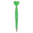 thumbnail image 2 of 1PC Heart Shaped Pens Heart Ballpoint Pen Valentine Party Favor Pens Nurse Gift Pen Black Ink Stripe Writing Pen for Mother's Day Wedding Party Office Supplies – 1.0 mm （Green）, 2 of 5