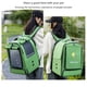thumbnail image 5 of Bolsa De Transporte De Loros Pet Out Bag Pet Carrier transpirable cómodo para loro gato perro (A) verde, 5 of 5