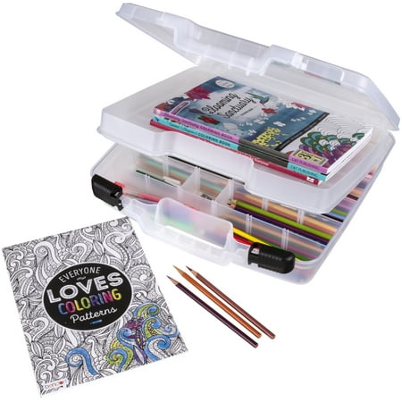 Scrapbooking Tool Organizer White Art Bin