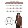 thumbnail image 3 of Cadmus Womens Soft Crewneck Sweatshirt Long Sleeve Workout Casual Pullover Basic Fall Shirts, 3 of 10