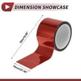 thumbnail image 4 of Cinta de rayas Unique Bargains 70mmx50m Malla de rombos Calcomanías de rayas para coches, motocicletas y barcos Rayas de carreras Stickers DIY Rojo láser 1 pieza, 4 of 7