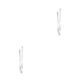 thumbnail image 4 of Cateissary Pinzas para barbacoa de acero inoxidable, pinzas antideslizantes para barbacoa, utensilios de cocina, herramientas de cocina para 10 pulgadas 2piezas, 4 of 6