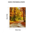 thumbnail image 3 of LHONGY Large Wall Art Fall Scenery Canvas Prints Panorama Forest in Vibrant Warm Colors Sun Leaves Pictures Autumn 12x16 in, 3 of 5