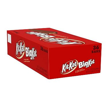 KIT KAT BIG KAT Wafer Bar, 1.5 oz, 36 Count