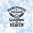 thumbnail image 4 of Inktastic Handpicked for Earth by My Grandpa in Heaven Angel Wings Boys or Girls Baby Bodysuit, 4 of 5