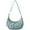 Blue-green-7, variant on Colorful Abstract Corduroy Shoulder Bag for Women Vintage Crescent Crossbody Bag with Adjustable Strap Floral Hippie Sling Purse for Travel Daily Outdoors