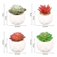 thumbnail image 2 of Laklulu decoraciones de oficina plantas en macetas con forma de plantas en macetas, 2 of 5