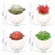 thumbnail image 2 of Laklulu decoraciones de oficina plantas en macetas con forma de plantas en macetas, 2 of 5