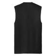 thumbnail image 6 of Yellow Rooster Men's Core Cotton Sleeveless Tee Jet Black 4XL, 6 of 6