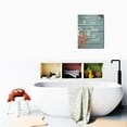 thumbnail image 6 of Sea-Inspired Bathroom Wall Art Vintage Beach Decor on 12X16in Ocean Sea Canvas, Modern Nautical Painting for Coastal Room Decor and Bathroom Accessories., 6 of 7