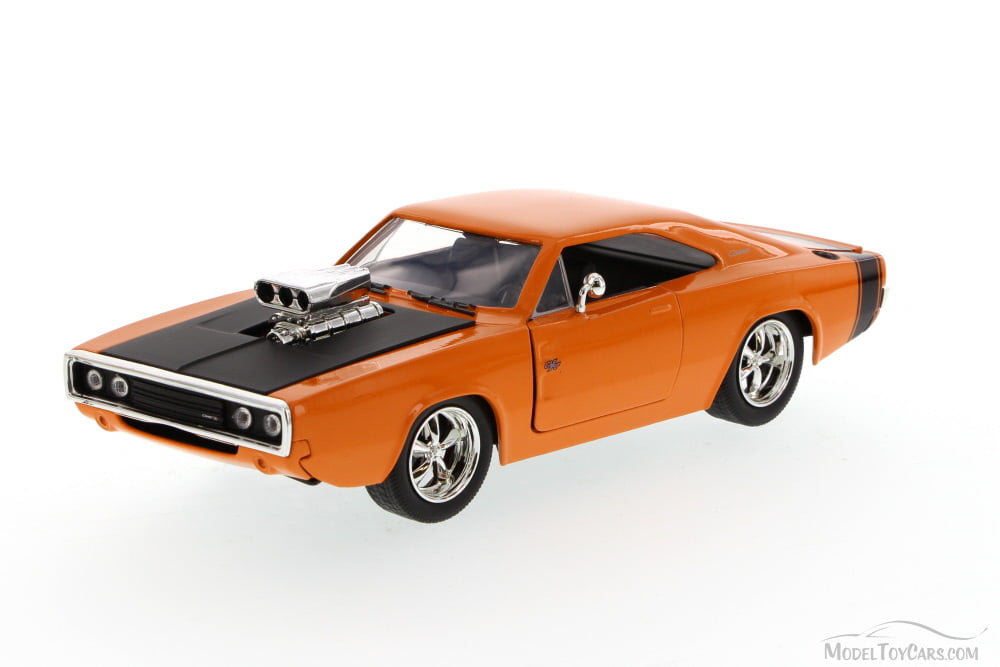1 24 1970 HEMI Orange Charger R/t Jada BIGTIME Muscle Diecast Car for sale online 