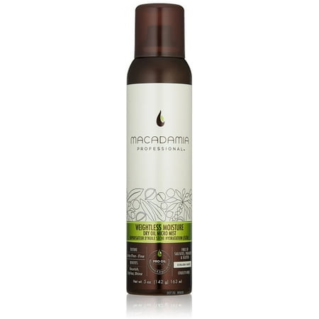 Macadamia Weightless Moisture Dry Oil Mist Hairspray, 5