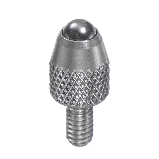 Contacto Punto para Cuadrante Indicador, 3mm Diámetro Carburo Bola Punta M2.5 Rosca 7.3mm Longitud