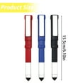 thumbnail image 3 of Screen Pen Square Pen Multi Function Mobile Phone Holder Screwdriver Capacitor Tool Ballpoint Pen, 3 of 9