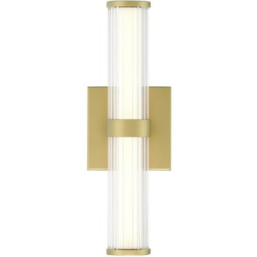 47123-014-Eurofase Lighting-Fayton - 14W 1 LED Wall Sconce-14 Inches Tall and 4 Inches Wide-Gold Finish