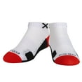 thumbnail image 2 of Odd Sox – Basix Red White Black Ankle Socks – Medium Unisex Size – Cushioned Cotton Blend with Arch, 2 of 6
