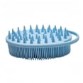 thumbnail image 2 of 2Pcs 5.2x1.6 Inch Silicone Body Scrubber, Gentle Exfoliating Shower Bath Scrubber, Silicone Body Brush, Exfoliating Body Scrubber, Silicone Body Scrubber Loofah, Silicone Bath Brush, 2 of 9