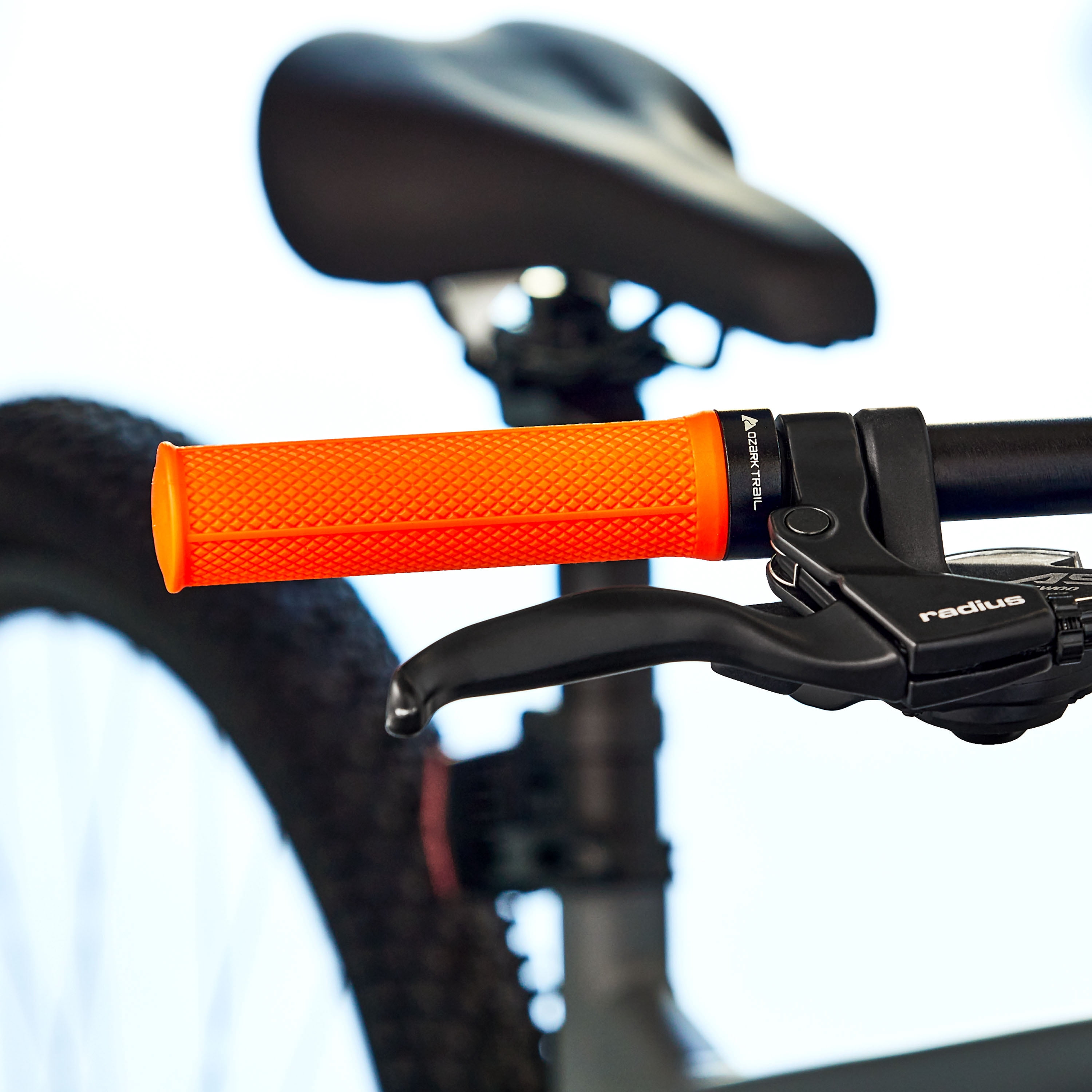 Ozark Trail Lock-on Bike Grips, Orange