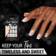 thumbnail image 3 of Set de uñas artificiales Ardell Professional Nail Addict Classic French, 3 of 5