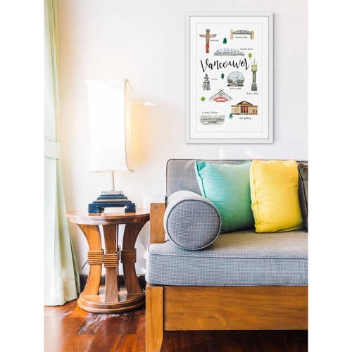 Marmont Hill "Vancouver Life" by Molly Rosner Framed Painting Print