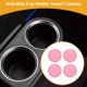 thumbnail image 2 of Unique Bargains 4 Pcs 7cm Universal Car Cup Holder Coaster - Alfombrillas para Portavasos de Coche Antideslizantes - Rosa, 2 of 6
