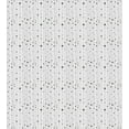 thumbnail image 3 of Ambesonne Muted Colors Duvet Cover Sets, Greyscale Lines Dots, 2-King, Grey and Coconut, 3 of 7